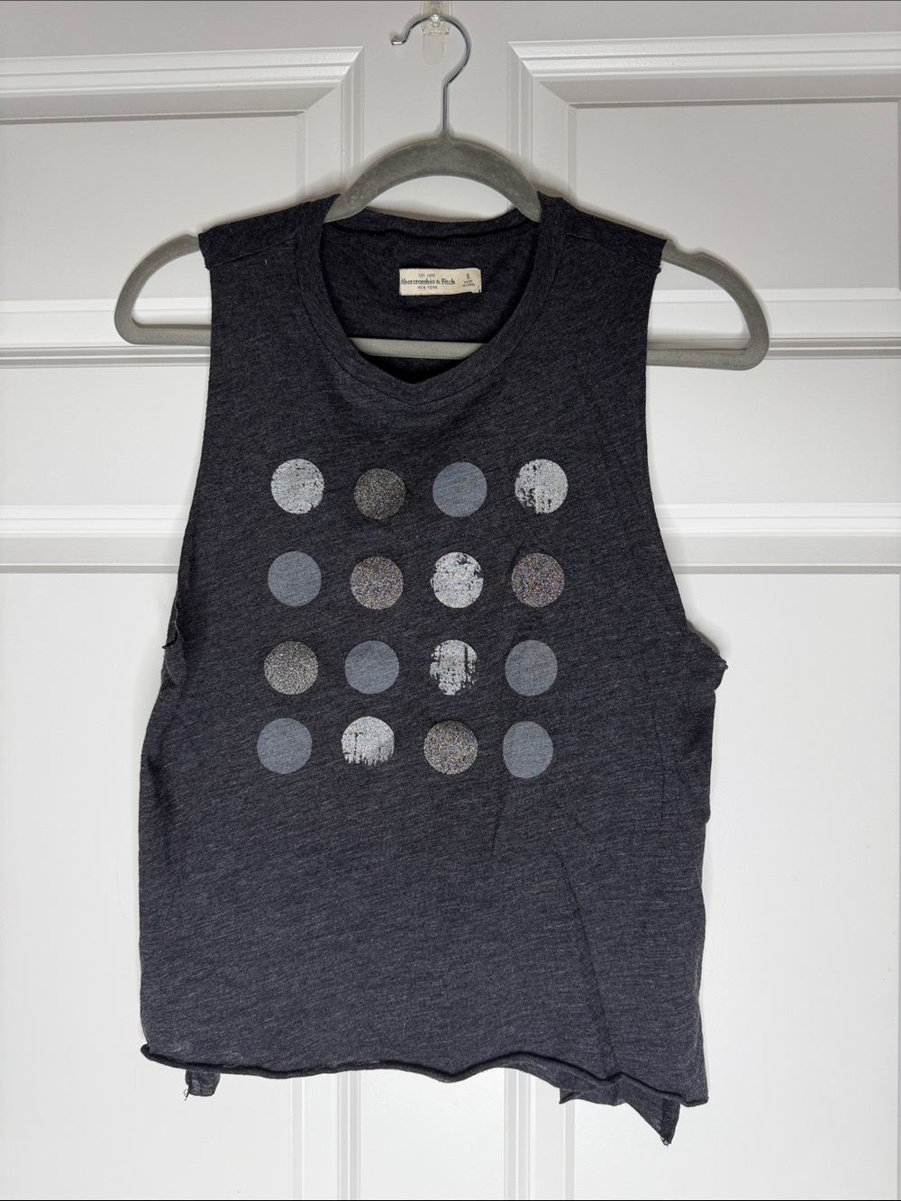 Abercrombie & Fitch Graphic Muscle Tank Top Women’s S